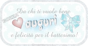 biglietti auguri battesimo da stampare gratis