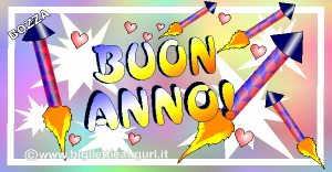 per fare gli auguri di un felice anno nuovo