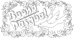 disegni per Pasqua per biglietti d'auguri