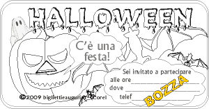 Creare un invito Party di Halloween