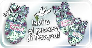 invito di Pasqua per pranzo Pasquale