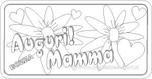 disegni per la festa delle mamme