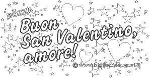 Auguri per San Valentino, disegno