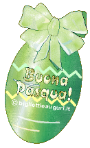 uovo di Pasqua verde