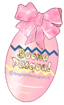 uovo di Pasqua rosa