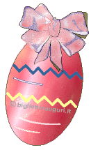 uovo di Pasqua rosso